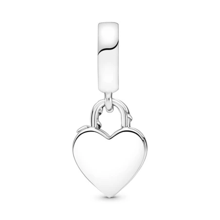 Charm Colgante Pandora Corazón y rosa 790086C00