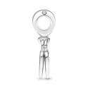 Charm Colgante Pandora Corazón y rosa 790086C00