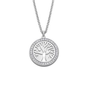 Gargantilla Lotus Style Mujer Árbol de la Vida Acero Inoxidable LS2181-1/1