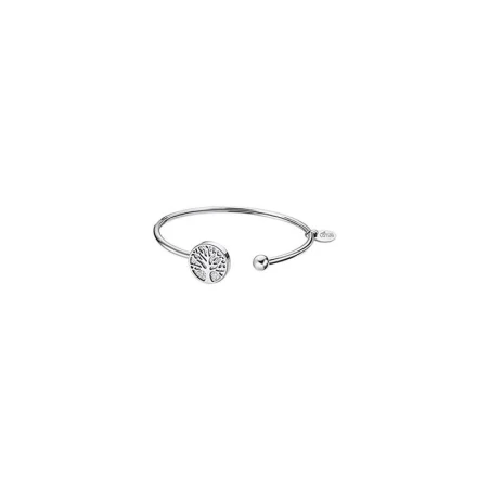 Pulsera Lotus Style Mujer Árbol de la Vida Acero Inoxidable y Circonitas LS2225-2/3
