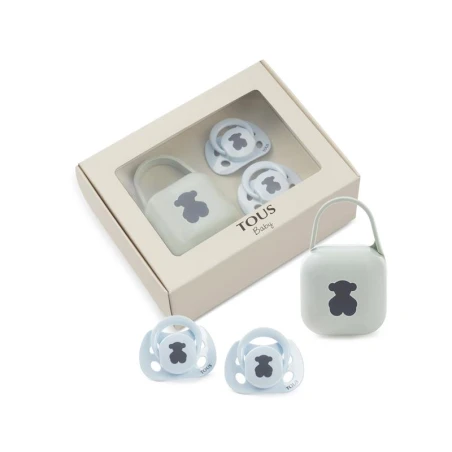 Pack Chupetes TOUS Baby Bear Azul Celeste 295825203