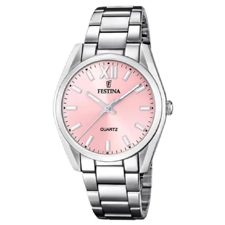 Reloj Festina Alegría Mujer Analógico Plateado y Rosa F20622/2