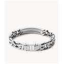 Pulsera Fossil Men's Dress Acero Inoxidable Plateado JF84283040