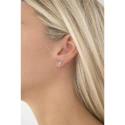 Pendientes Fossil Vintage Glitz Mujer Acero Inoxidable y Circonitas JF02422040