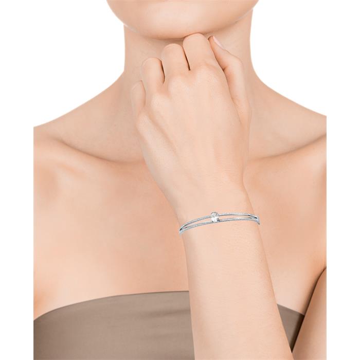 Pulsera Viceroy Fashion Chic Mujer Acero Inoxidable y Circonitas 1356P01010