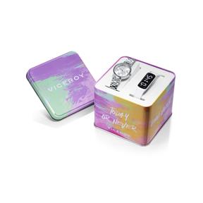 Pack Reloj Multifunción y Pulsera de Actividad Viceroy Sweet Niña Comunión 401082-99
