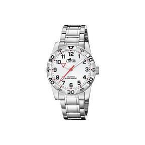 Reloj Lotus Junior Niño Plateado y blanco Analógico 18664/1