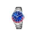 Reloj Lotus Junior Niño Plateado y azul Analógico  18786/1