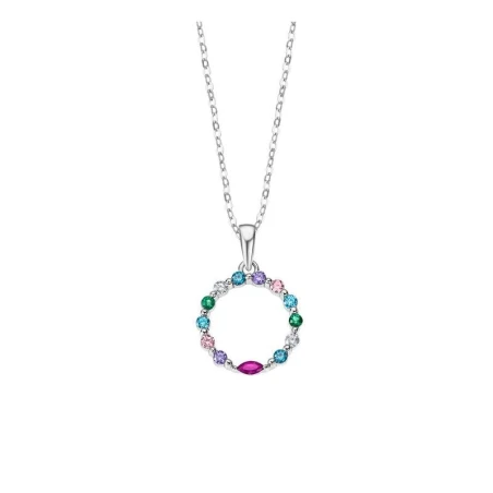 Gargantilla Lotus Silver Mujer Plata y Circonitas multicolor LP3246-1/1