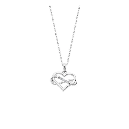 Gargantilla Lotus Silver Mujer Corazón e Infinito Plata y Circonitas LP3307-1/1