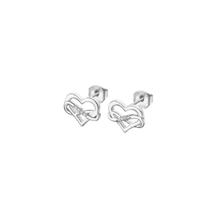 Pendientes Lotus Silver Mujer Corazón e Infinito Plata y Circonitas LP3307-4/1