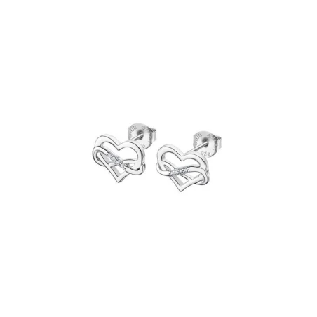 Pendientes Lotus Silver Mujer Corazón e Infinito Plata y Circonitas LP3307-4/1