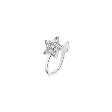 Pendiente Lotus Silver Earparty Mujer Estrella Plata y Circonitas blancas LP3358-9/1