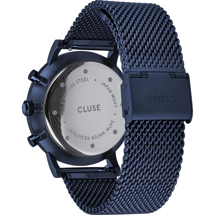 Reloj Cluse Avaris Hombre Azul Cronógrafo CW21001