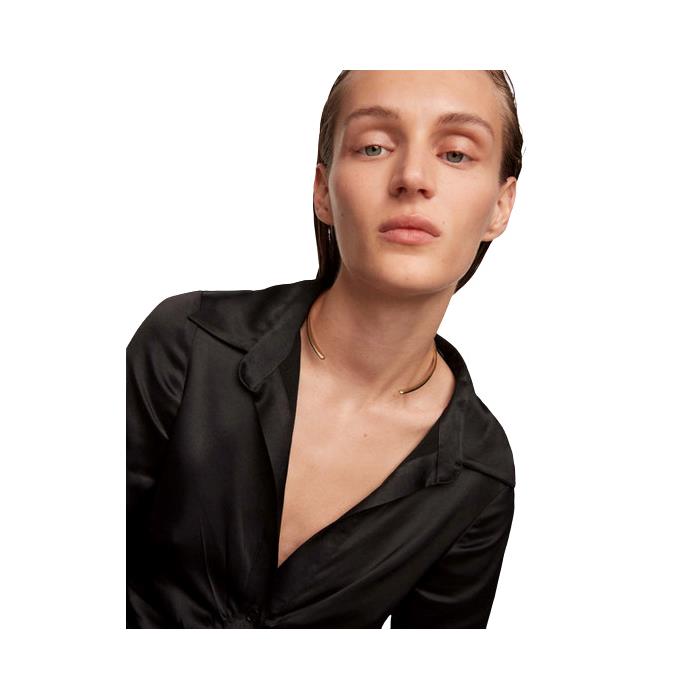 Collar PdPaola Pirouette Mujer Plata Baño Oro CO01-387-U