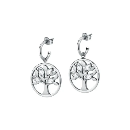 Pendientes Morellato Mujer Árbol de la Vida Acero Inoxidable y Cristales SATD18