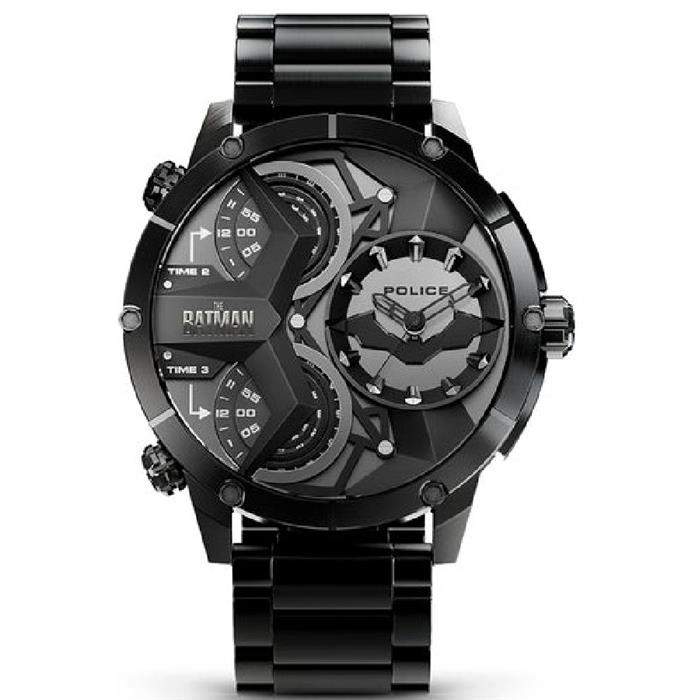 Reloj Police Batman Huntley Hombre Multifunción Negro PEWJG2205001