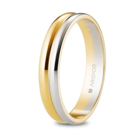 Alianza oro bicolor 5240526