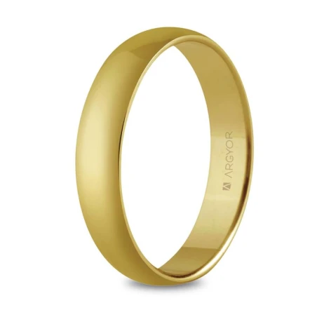 Alianza boda 4mm oro confort 5640001
