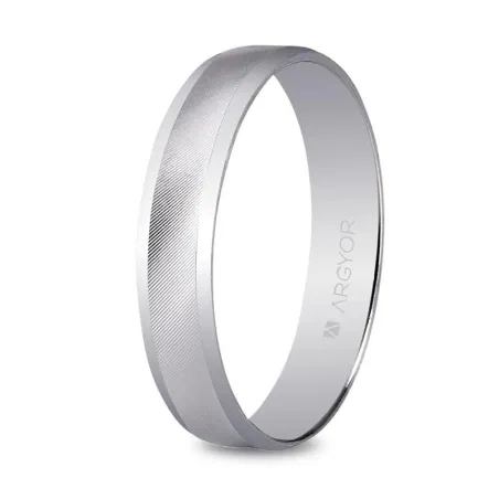 Alianza oro blanco 5B40308
