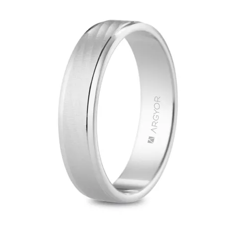 Alianza oro blanco 5B45520