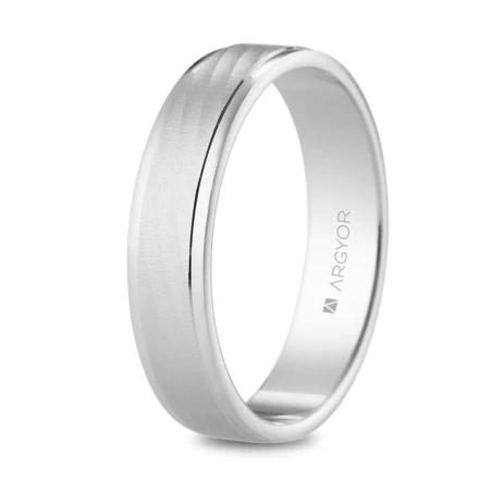 Alianza oro blanco 5B45520