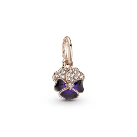 Charm Colgante Pandora Flor Pensamiento Morado 780776C01