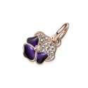 Charm Colgante Pandora Flor Pensamiento Morado 780776C01