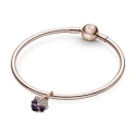 Charm Colgante Pandora Flor Pensamiento Morado 780776C01
