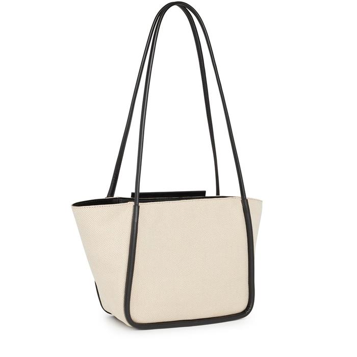 Capazo TOUS Empire Cotton Beige Mediano 295900683