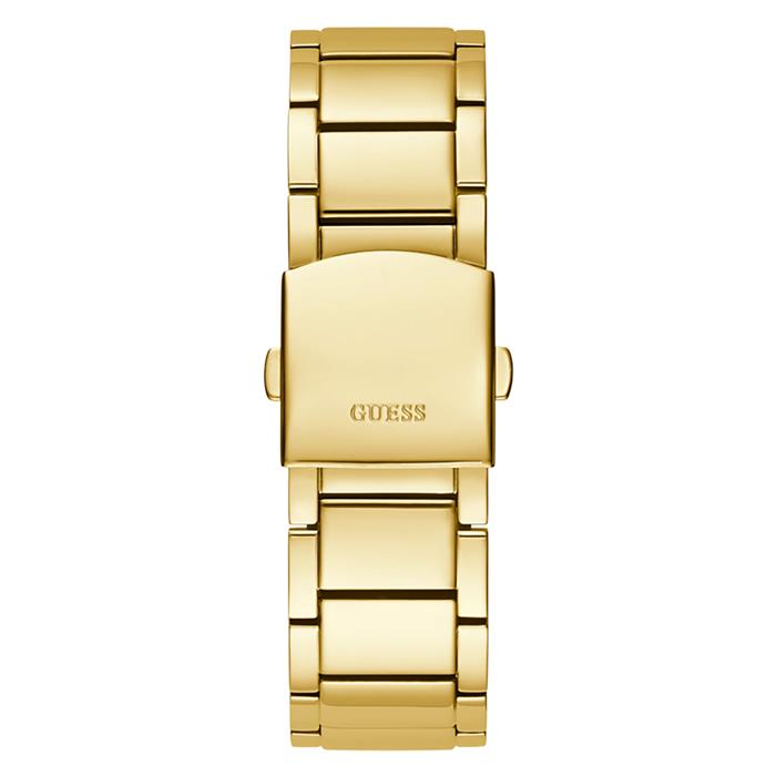 Reloj Guess Big Reveal Hombre Baño Oro y Cristales GW0323G2