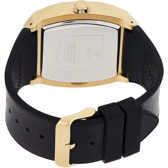 Reloj Guess Phoenix Hombre Acero Inoxidable Baño Oro y Caiucho Cronógrafo GW0202G1