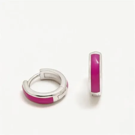 Pendientes Criolla Agatha Ruiz de la Prada Hoop Purple Rain 004HOP