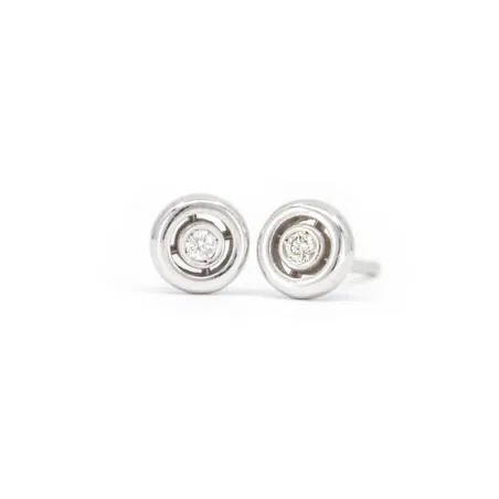 Pendientes Mon Petit Diamant Lumineux Mujer Plata y Diamante PP001-MPD