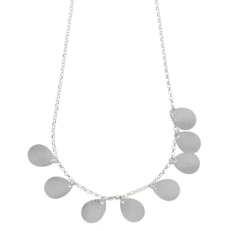 Gargantilla Salvatore Mujer Plata Baño Rodio Peras 203C0040