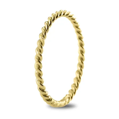 Alianza boda ARGYOR Hilo trenzdo oro amarillo 18Kt 5120542