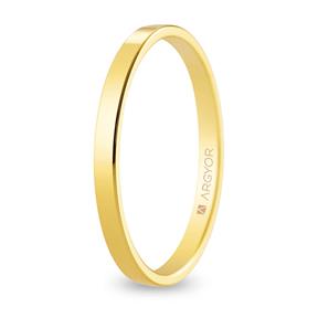 Alianza  boda ARGYOR Plana oro amarillo 18Kt 5120562