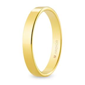 Alianza boda ARGYOR Plana oro amarillo  18kT 5130563