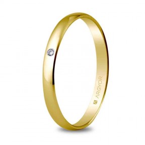 Alianza de boda oro 50253D