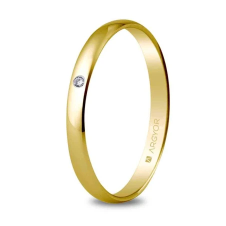 Alianza de boda oro 50253D