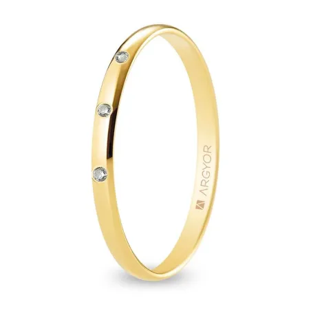 Alianzas oro amarillo A20RP3D