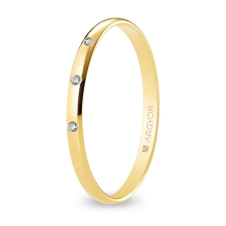 Alianzas oro amarillo A20RP3D