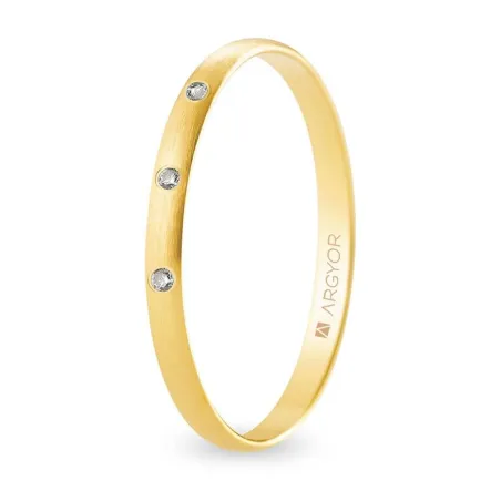 Alianzas oro amarillo A20RS3D