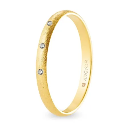 Alianza oro amarillo A25CH3D