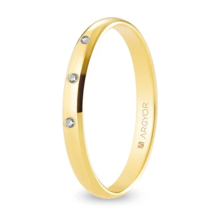 Alianza oro amarillo A25CP3D