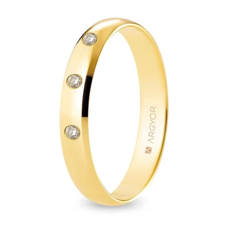 Alianza oro amarillo A35CP3D