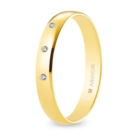 Alianza oro amarillo A35RP3D