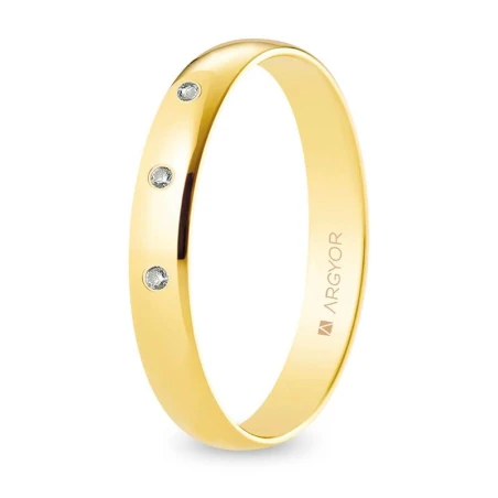 Alianza oro amarillo A35RP3D