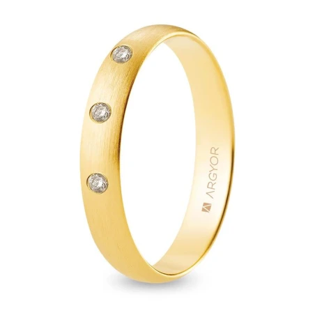 Alianza oro amarillo A40CS3D