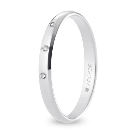 Alianza oro blanco B25CP3D